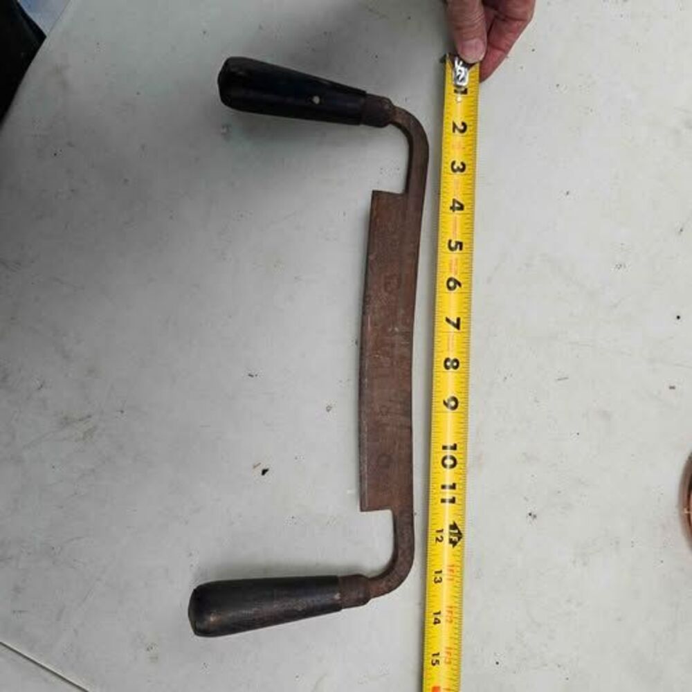 Vintage 8" Woodworking Draw Knife